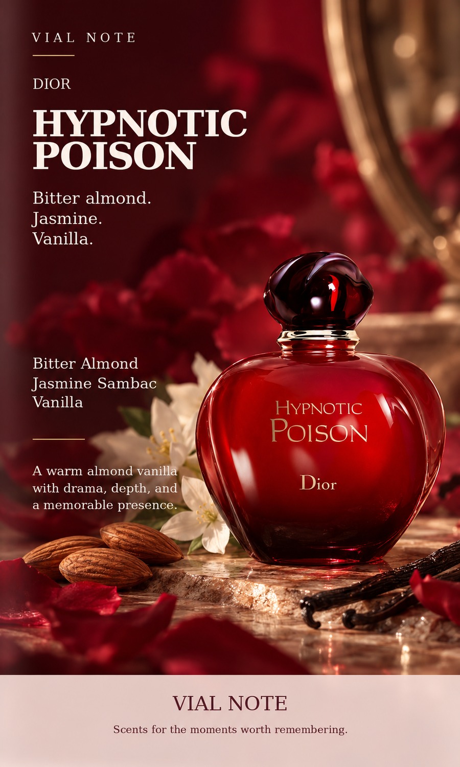 Dior Hypnotic Poison EDT scent story visual
